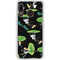 Adult Swim Rick and Morty Portal Pattern Galaxy A20 Clear Case